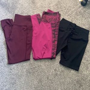 Gym Workout Leggings - 3 for $20